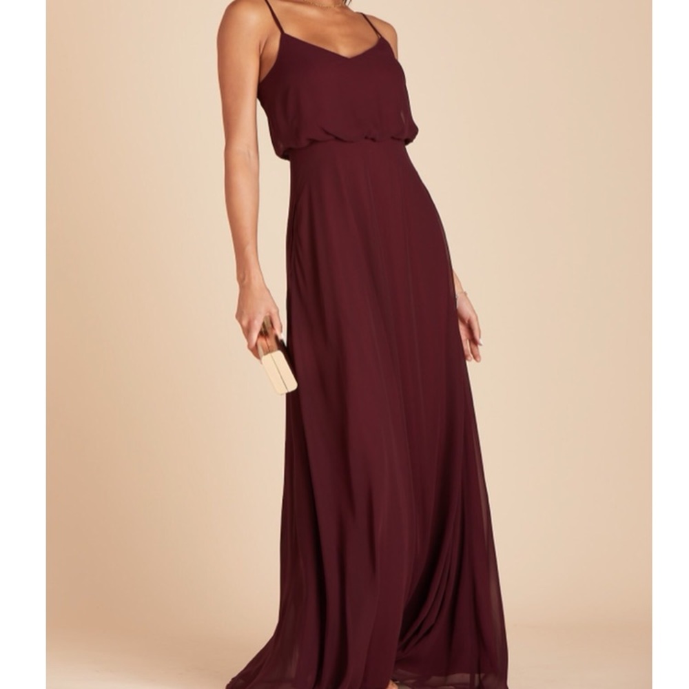Full length Cabernet formal dress